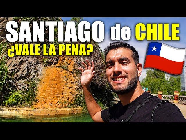 SANTIAGO de CHILE es MODERNA y CARA!Que hacer en CHILE (1/8) [2024]