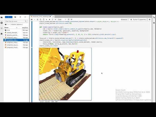 How to Simulate 3D Gaussian Splats, Point Clouds, and Meshes with NVIDIA Kaolin Library v0.16.0