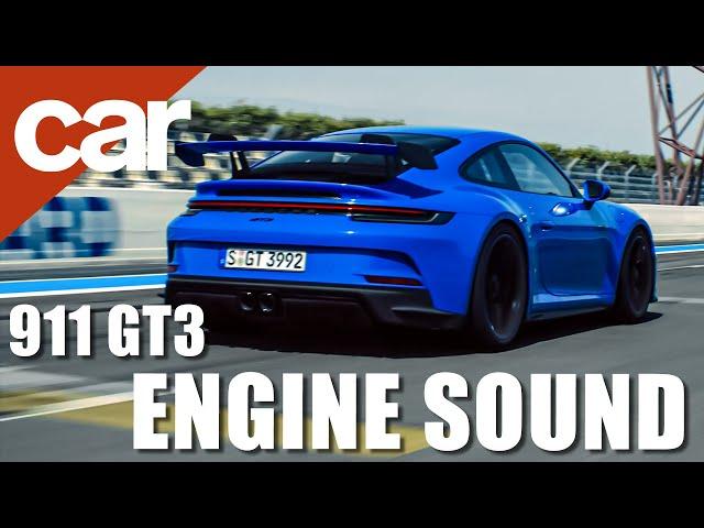 NEW 2021 Porsche 911 GT3 Engine Sound | PURE NOISE