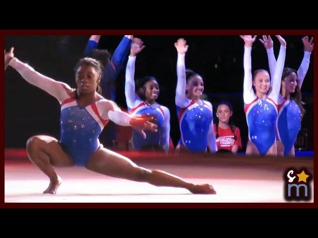 2016 Kellogg's Tour of Gymnastics Champions Highlights - Simone Biles, Aly Raisman, Laurie Hernandez