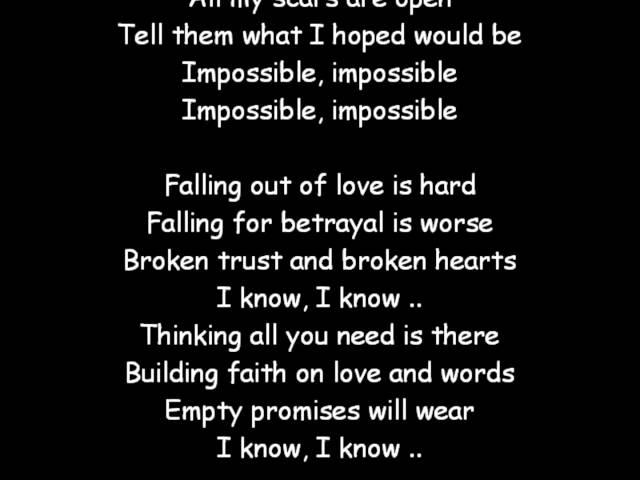 James arthur   Impossible Lyrics