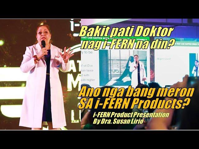 i-FERN Product Presentation by Dra. Susan Lirio