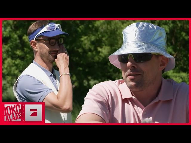 "Ich hab Angst, dass ich dir die Hände abschlag!" | Joko & Klaas zum 1. Mal beim Golf | JKvsP7