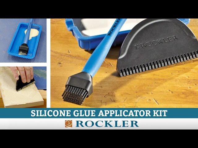 3 Piece Silicone Glue Applicator Kit