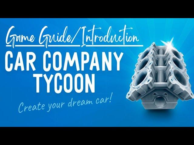 Rev Up Your Success: The Ultimate Car Company Tycoon Guide! | Car Company Tycoon