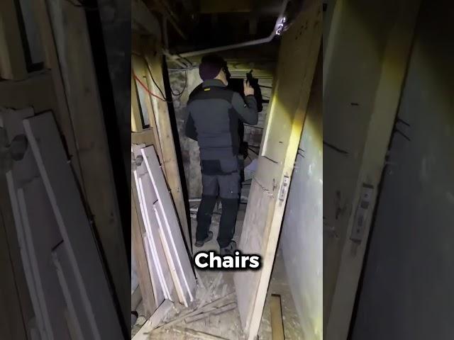 They found a secret house under their floor 