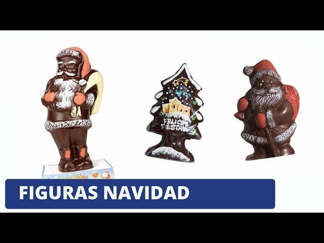 Figuras Navidad Chocolate.