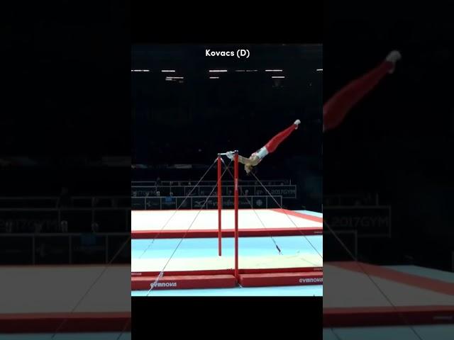 Hardest skill in high bar  #gymnast #olympicsports #gym #collegegymnastics #gymnastics #gymnast