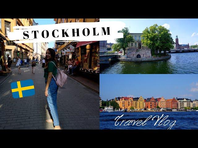 SWEDEN Travel Vlog: STOCKHOLM in Summer-Stockholm in 2 Days #Sweden |Olga-Maria Riante