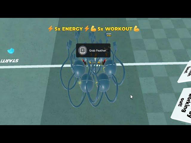 500K Strength at Start full video on Strongman Simulator Roblox