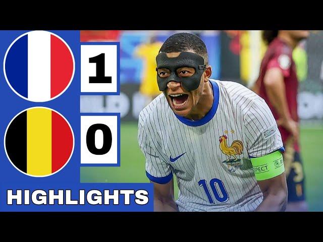 France vs Belgium (1-0) Extended HIGHLIGHTS | EURO 2024 Round Of 16!