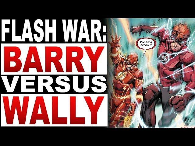 Barry Allen & Wally West Race For The Fate Of The Speed Force! (Flash War)