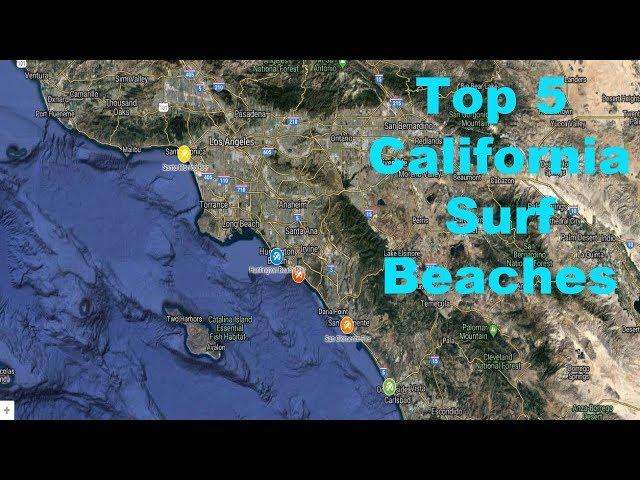 California Top 5 Surfing Beaches | Surf Training Factory