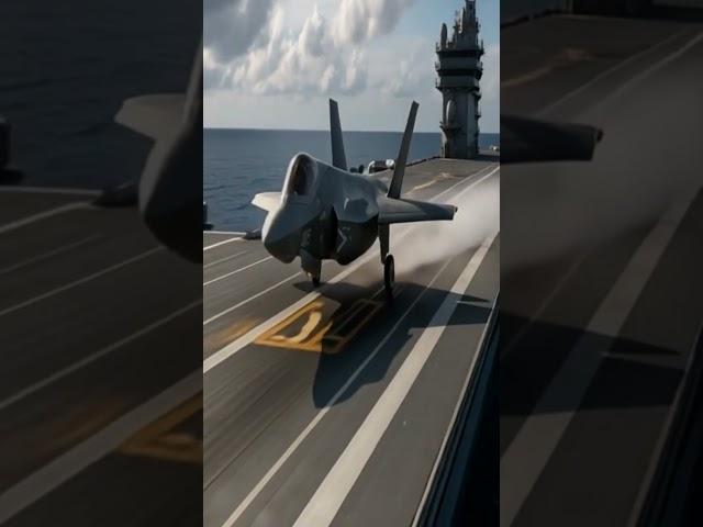 F35 Landing to warship #warship #F35 #landing