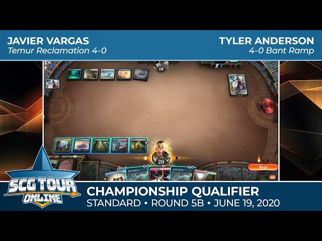 Anderson vs Vargas | Round 5B | SCG Tour Online Championship Qualifier #1 | Standard