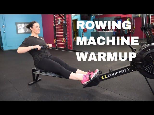 Row Along With This Rowing Machine Warmup