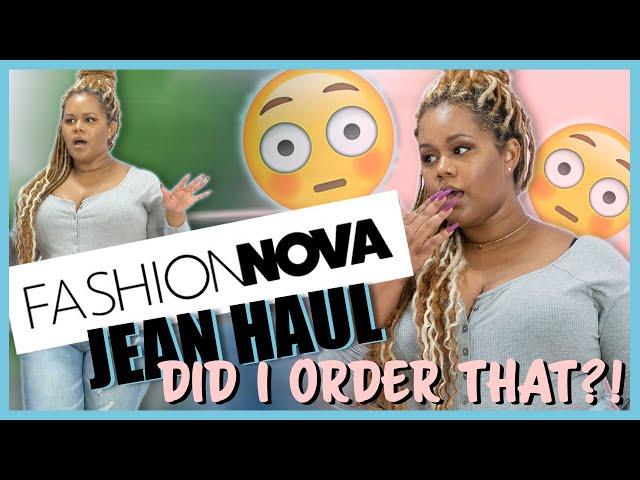 Fashion Nova Curve Denim Haul Review 2021