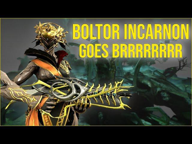 Boltor Incarnon - DOUBLE BARREL MACHINE GUN?