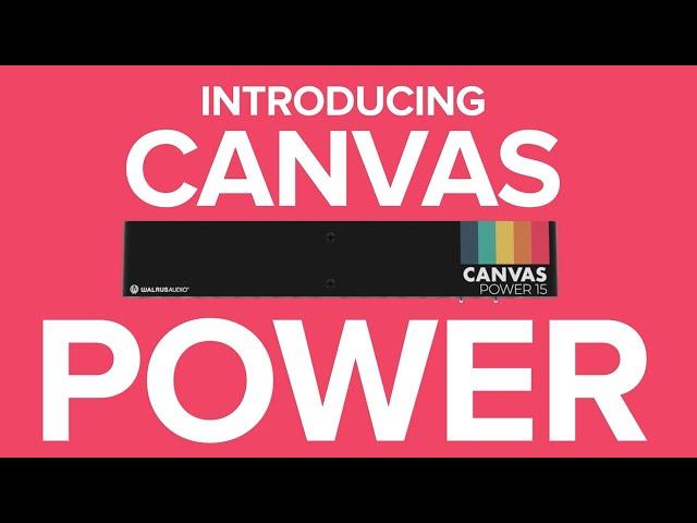 Meet the Walrus Audio Canvas Power Supplies