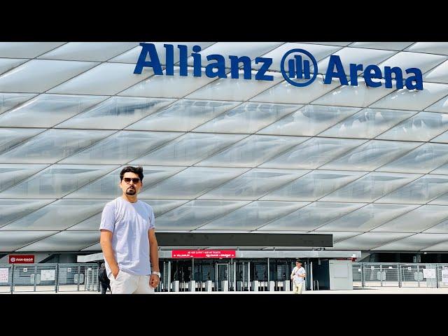 Allianz Arena vlog of Bayern Munich  football club with Salim Moqimi️