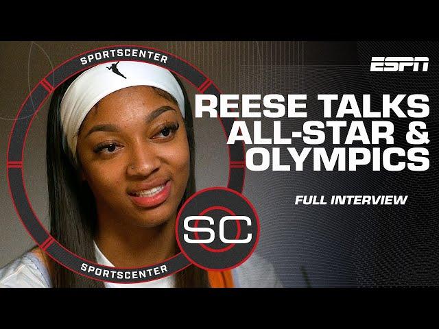 Angel Reese Interview: Playing with Caitlin Clark at All-Star Game & plans for Paris | WNBA on ESPN