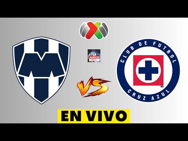 MONTERREY VS CRUZ AZUL EN VIVO  LIGA BBVA MX APERTURA 2023 - HORARIO Y DONDE VER EN VIVO