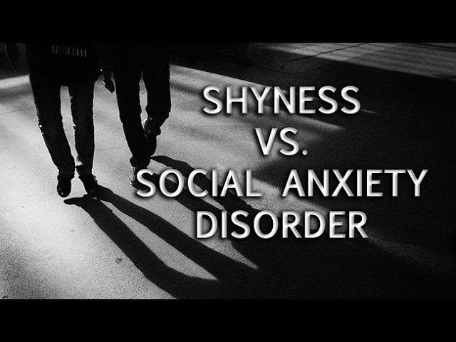 Shyness vs. Social Anxiety Disorder