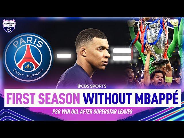 PSG lifts Champions League trophy!  How does Kylian Mbappé feel about it?  | Champions Club