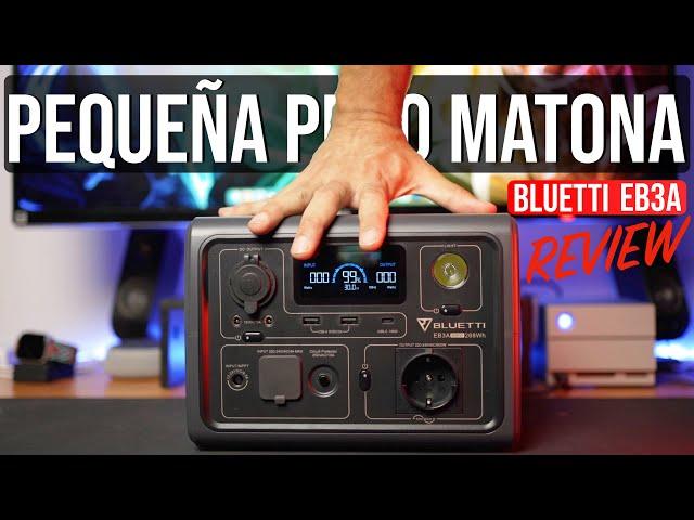 BLUETTI EB3A - Mi ESTACIÓN de ENERGÍA favorita | REVIEW y PRUEBA en Español