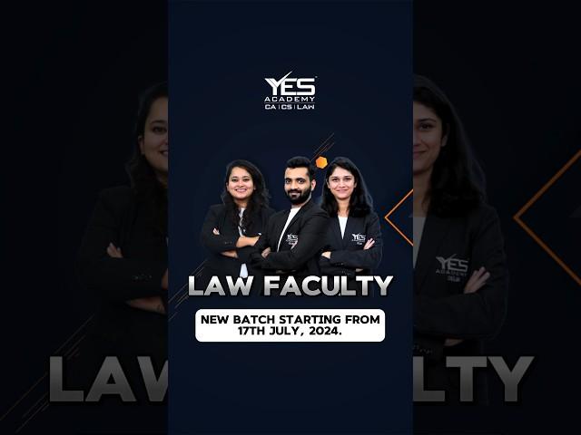 Join the upcoming batch starting from July 17th.  #LawEntrance #yesacademy