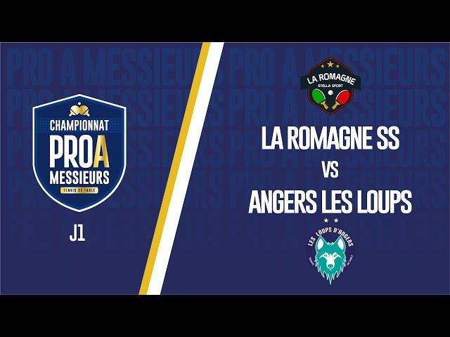 PRO A MESSIEURS | J1 | LA ROMAGNE vs LES LOUPS D'ANGERS