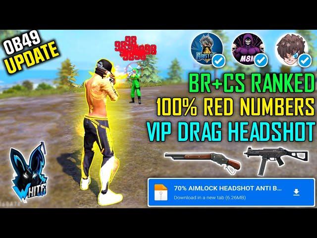 Free Fire Auto Headshot Config File Macro Aimbot + No Recoil Regedit ‼️ Antiban VIP file 