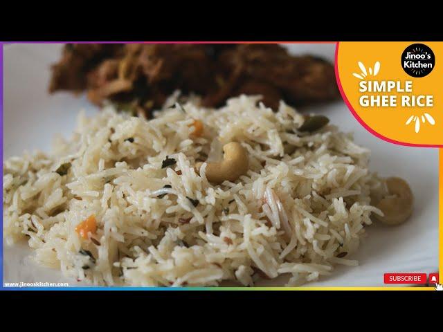 Quick & Flavourful Ghee Rice Recipe: My way!