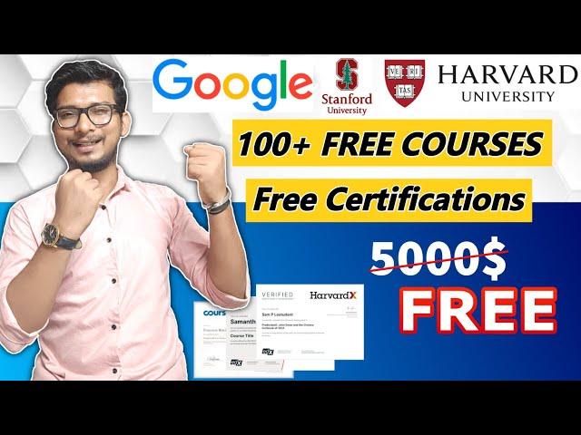 5000$ free courses online with certificates 2022 | free courses online | coursera free courses