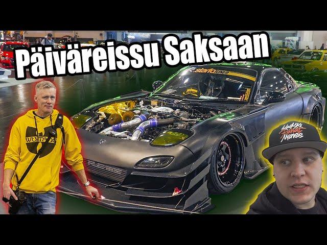 Jape Tiitisen mukana Essen Motor Showssa