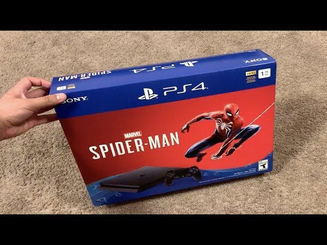 PS4 (SPIDER-MAN) CONSOLE UNBOXING! Playstation 4 Black Friday Spider-Man Bundle