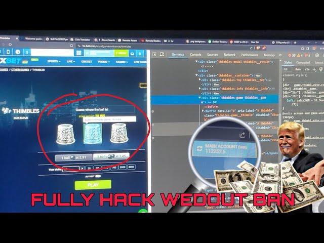 1XBET THIMBLES GAME HACK MODE UNLIMITED MONEY  @1xbethacktrick