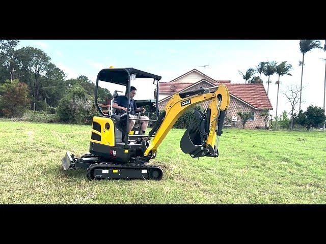 Explore U18: DJJ 1.8 Ton Mini Excavator For Sale