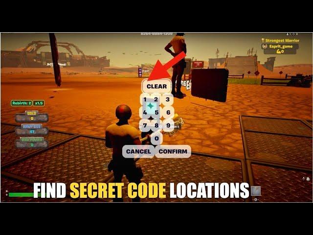 WASTELAND TYCOON MAP FORTNITE CREATIVE - FIND SECRET CODE LOCATIONS & EGGS