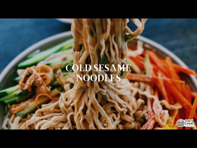 10 Minutes ONLY Cold Sesame Noodles!