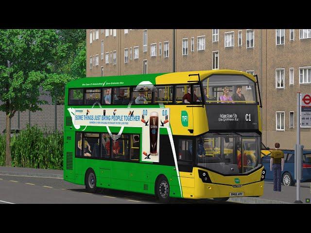 Omsi 2: Dublin Bus EW9 | Route C1 to Adamstown | Electric Bus