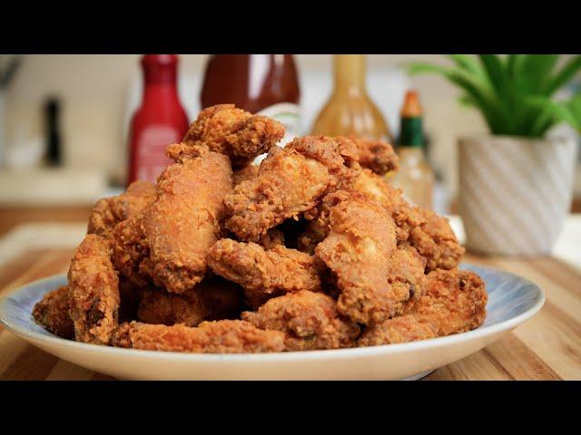 Super Crispy and Spicy Fried Chicken Wings, so Good |Chicken Wings Recipe | Party Wings