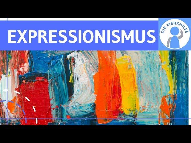 Expressionismus - Literaturepoche einfach erklärt - Merkmale, Literatur, Geschichte, Vertreter