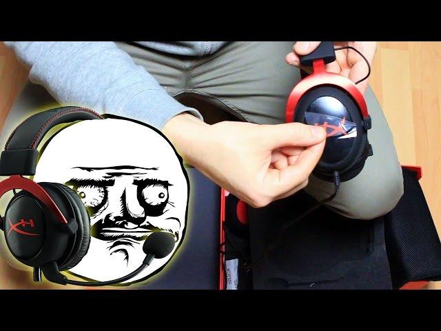 ASMR Unboxing Gaming Headset Hyperx Cloud 2 (Whispered)  Crinkling, Clicking, Stroking Sounds