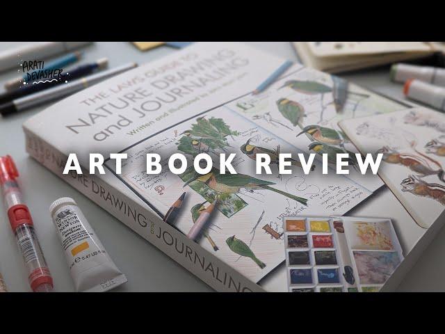 My FAVOURITE BOOK on DRAWING ever! The Laws Guide to Nature Drawing & Journaling – Art Book Review