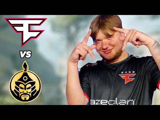 FAZE IN PLAYOFFS!! - S1MPLE VS THE MONGOLZ - POV HIGHLIGHTS | CS2 AUSTIN MAJOR
