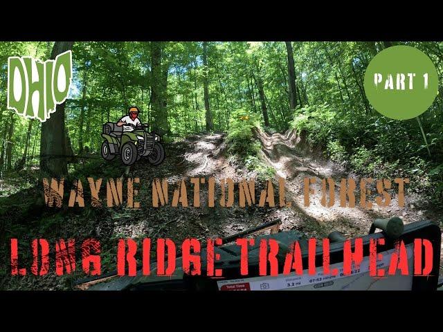 ATV Riding the Wayne National Forest Long Ridge Trailhead - Part 1