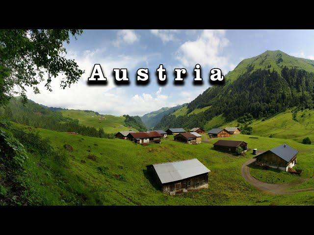 Austria 4K Scenic Relaxation Film | Vienna Drone Video | Bavarian Alps 4K Aerial Footag