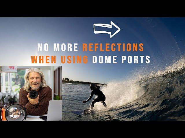 Hack To Remove Reflections Inside Your Dome Port - Water Photography (updated version 2023)