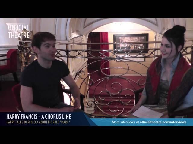 A Chorus Line: Interview with performer Harry Francis